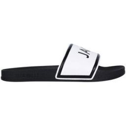 Jack Wills Logo Sliders Blanc/Noir 9-10 Male
