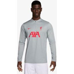 Nike Liverpool Strike Third Drill Top Adults Gris/Jaune M Male