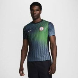 Nike Nigeria Academy Pro Home Pre Match 2024 Shirt Adults Gris 2XL Male
