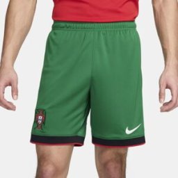 Nike Portugal Home Shorts 2024 Adults Vert S Male