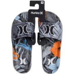 Hurley Tier Sandals Mens Noir/Orange 13 (48.5) Male