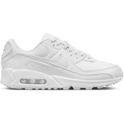 Nike Air Max 90 Womens Trainers Triple Blanc 7.5 (42) Female