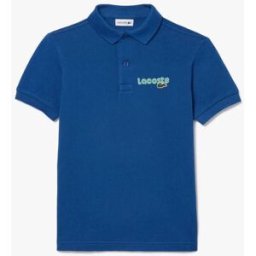 Lacoste Short Sleeve Logo Polo Shirt Juniors Marine HBM 6 ans Male