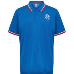 Castore Rangers Pique Polo Shirt Adults Bleu L Male