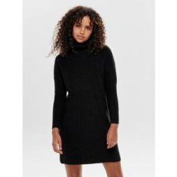 Only Cowl Neck Dress Noir M Female