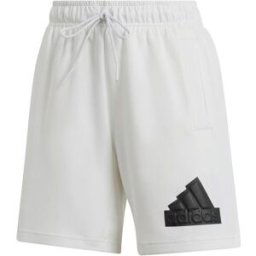 Adidas Future Icons Badge Of Sport Shorts Tracksuit Shorts Womens Blanc 10 (S) Female