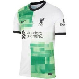 Nike Liverpool Fc Away Shirt 2023 2024 Adults Blanc/Vert S Male