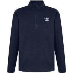 Umbro Half Zip Top Adults Bleu marine foncé 2X Grand. Unisex