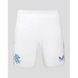 Castore Rangers Home Shorts 2024 2025 Adults Blanc/Bleu L Male