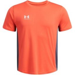 Under Armour Y Challenger Training T Shirt Junior Boys Feu/Gris 13 ans (XL) Male