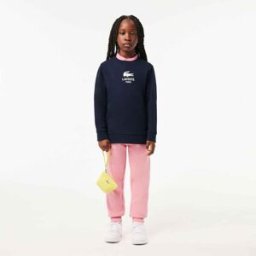 Lacoste Logo Crewneck Jumper Juniors Marine 166 6 ans Male
