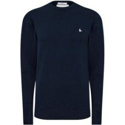 Jack Wills Seabourne Crew Neck Logo Jumper Marine M Male