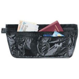 Jack Wolfskin Document Belt Deluxe Noir 0 Unisex