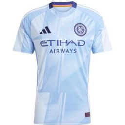 Adidas New York City Home Shirt 2025 2026 Adults Bleu clair S Male