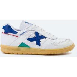 Munich Continental Indoor Football Trainers Adults Blanc/Bleu 7.5 (41) Male