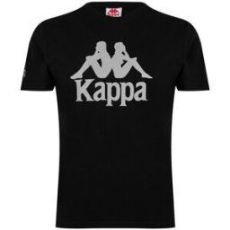 Kappa Authentic Logo T Shirt Mens Noir 005 2XL Male