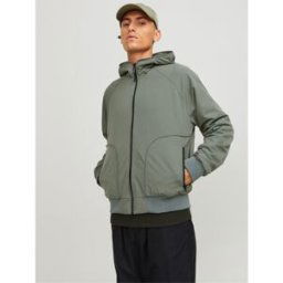Jack And Jones Logo Hoodie Mens Vert Agave XL Male