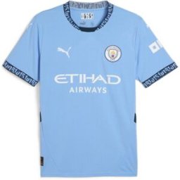 Puma Manchester City Home Shirt 2024 2025 Adults Bleu M Male