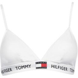 Tommy Hilfiger Organic Cotton Padded Triangle Bra Classe Blanche YCD 14 (L) Female