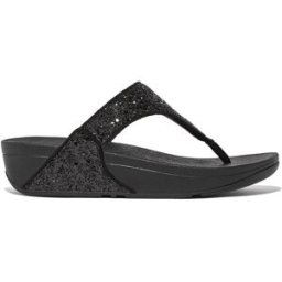 Fitflop Lulu Glitter Sandals Paillettes noires 4 (37) Female