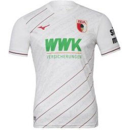 Mizuno Augsburg Home Shirt 2024 2025 Adults Blanc cassé Grand Male