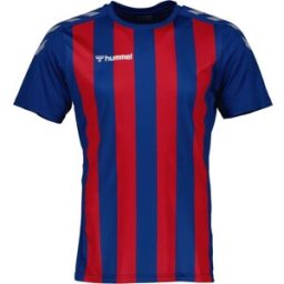 Hummel Stripe Jersey Top Unisex Adults Tru Bl/Tru Rd 3X Grand. Unisex