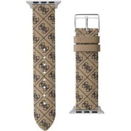 Guess Apple Watch Strap Tan Taille unique Female