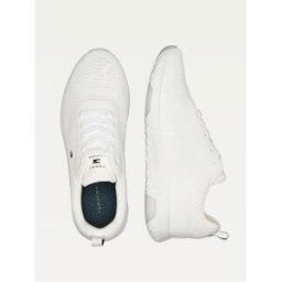 Tommy Hilfiger Tevo Run Trainers Blanc YBR 7 (41) Male