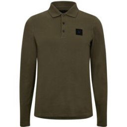 Lyle And Scott Logo Supima Polo Shirt Sauge du désert L Male