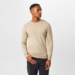 Jack Wills Seabourne Crew Neck Logo Jumper Pierre XS Male