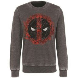 Marvel Character Crew Sweaters Adults Icônes Deadpool Petit Unisex