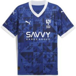Puma Al Hilal Home Shirt 2024 2025 Adults Bleu M Male