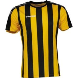 Hummel Stripe Jersey Top Unisex Adults Noir/Jaune Sportif 3X Grand. Unisex