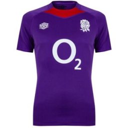 Umbro England Rugby Gym Shirt 2024 Adults Gris/Rouge Très grand Male