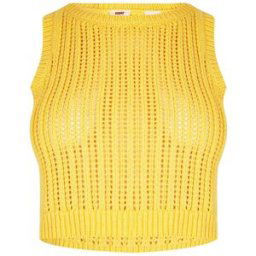Levis Sweater Vest Ambre Jaune 12 (M) Female