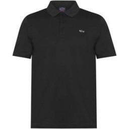 Paul And Shark Logo Polo Shirt Noir L Male