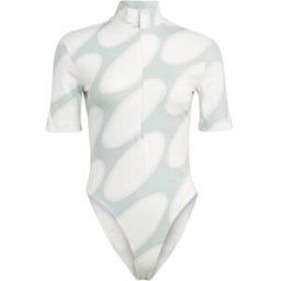Adidas X Marimekko Future Icons Three Stripes Bodysuit Womens Blanc 14 (L) Female