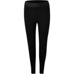 Dkny Logo Leggings Noir 12 (M) Female