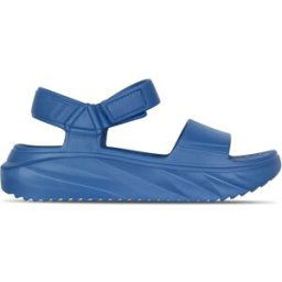 Fabric Platform Sandals Womens Bleu 7 (40) Female