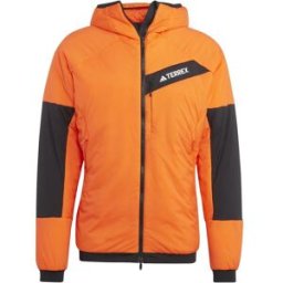 Adidas Techrock Primaloft Hooded Jacket Adults Orange M Male