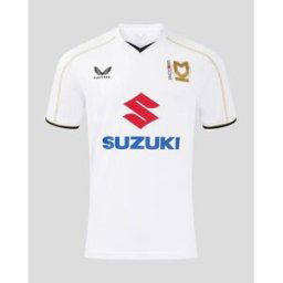 Castore Mk Dons Home Shirt 2024 2025 Adults Blanc L Male