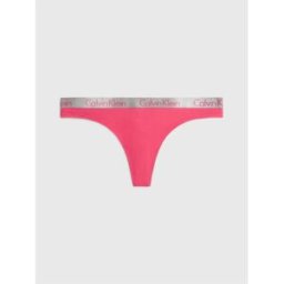Calvin Klein Radiant Cotton Thong Rouge Bordeaux 14 (L) Female