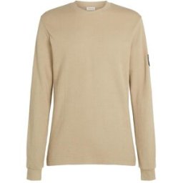 Calvin Klein Jeans Waffle Long Sleeve Top Maison dans les arbres L Male