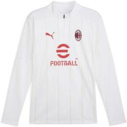 Puma Ac Milan Prematch Quarter Zip Top Adults Mastic blanc XL Male