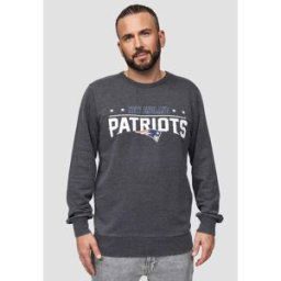 Nfl Nfl Print Sweatshirt Adults New England Moyen Unisex