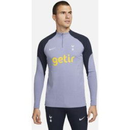 Nike Tottenham Hotspur Strike Elite Quarter Zip Top 2023 2024 Adults Violet/Marine 2XL Male