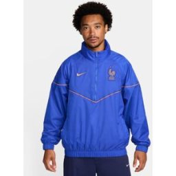 Nike France Anorak Jacket 2024 Adults Bleu L Male