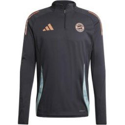 Adidas Bayern Munich Training Drill Top 2025 2026 Adults Noir L Male