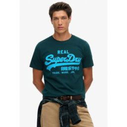 Superdry Vintage Logo T Shirt Vert Très grand Male