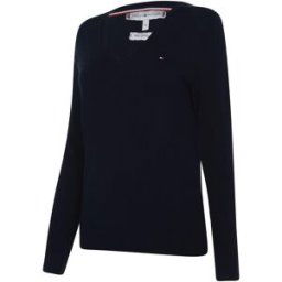 Tommy Hilfiger Heritage V Neck Sweater CORE NAVY 403 14 (L) Female